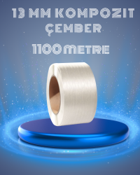 13 mm Beyaz Kompozit Lifli Çember