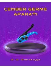 PET & Kompozit Çember Gerdirme Bağlama Aparatı (13-16-19 mm Uyumlu)