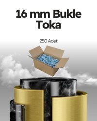 16 mm Galvaniz Bukle Toka 250 Adet